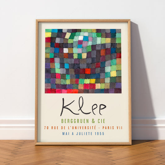 Paul Klee Exhibition Poster Berggruen Paris 1955 – Abstract Wall Art – 47-02 — artwork preview 2