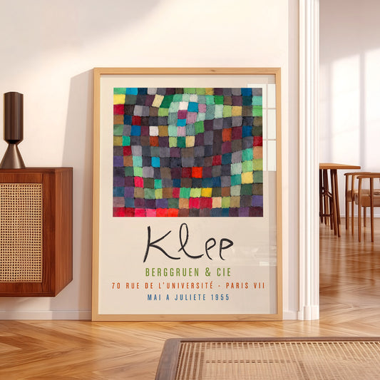 Paul Klee Exhibition Poster Berggruen Paris 1955 – Abstract Wall Art – 47-02 — artwork preview 5