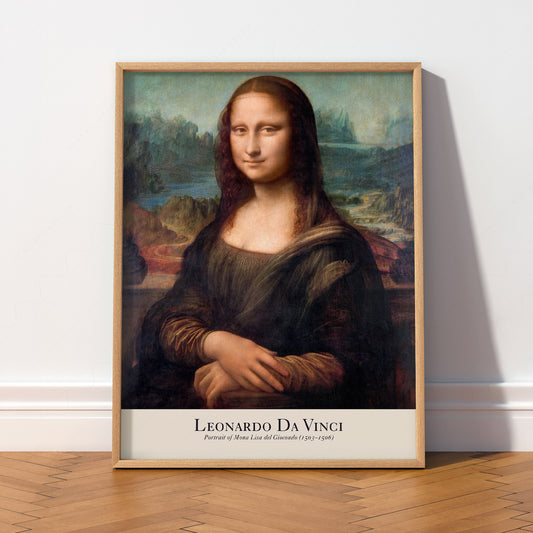Leonardo da Vinci Mona Lisa Art Print – Renaissance Wall Art Poster – 61-01 — artwork preview 2