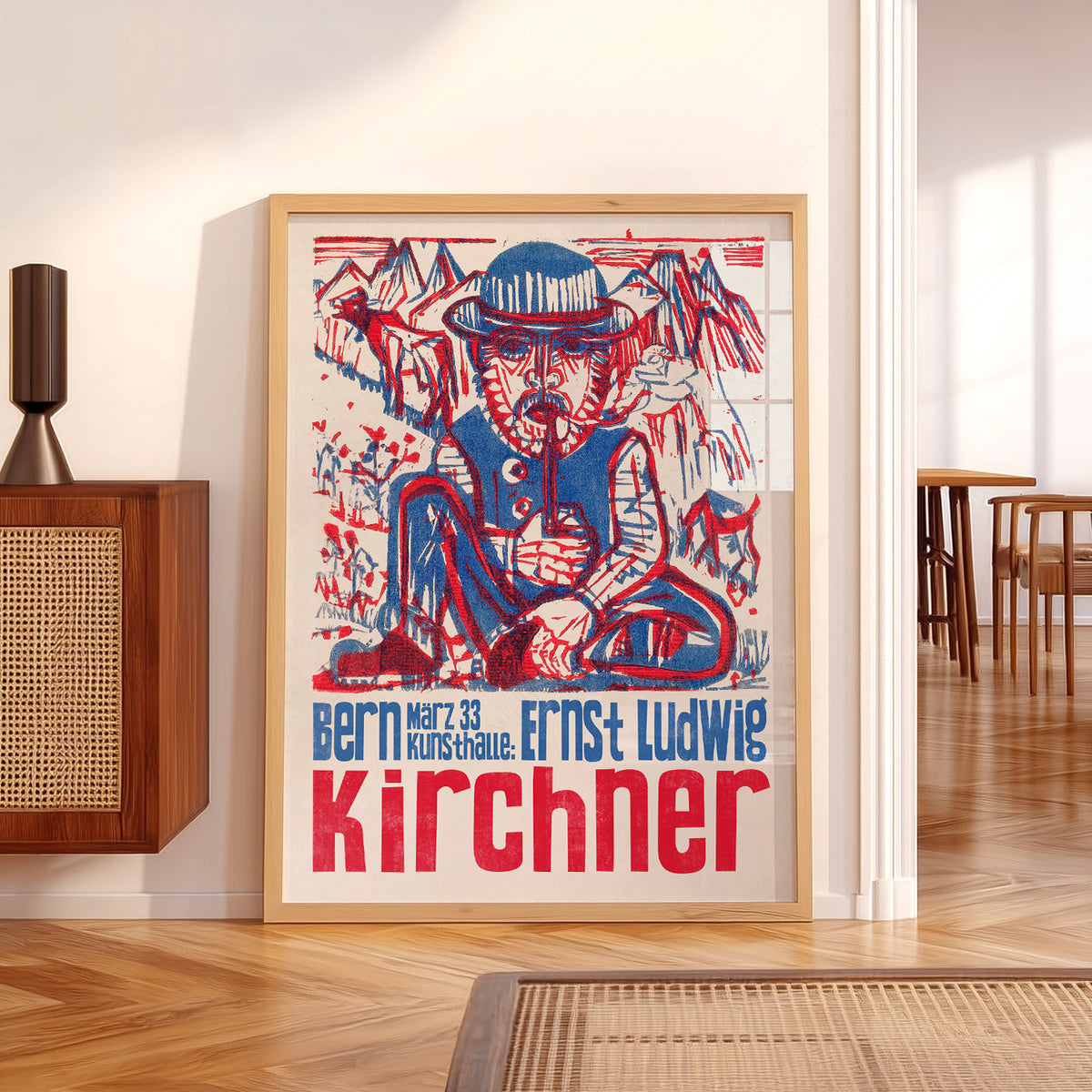 Ernst Ludwig Kirchner Exhibition Poster Print – Expressionist Wall Art – 48-03 — artwork preview 5