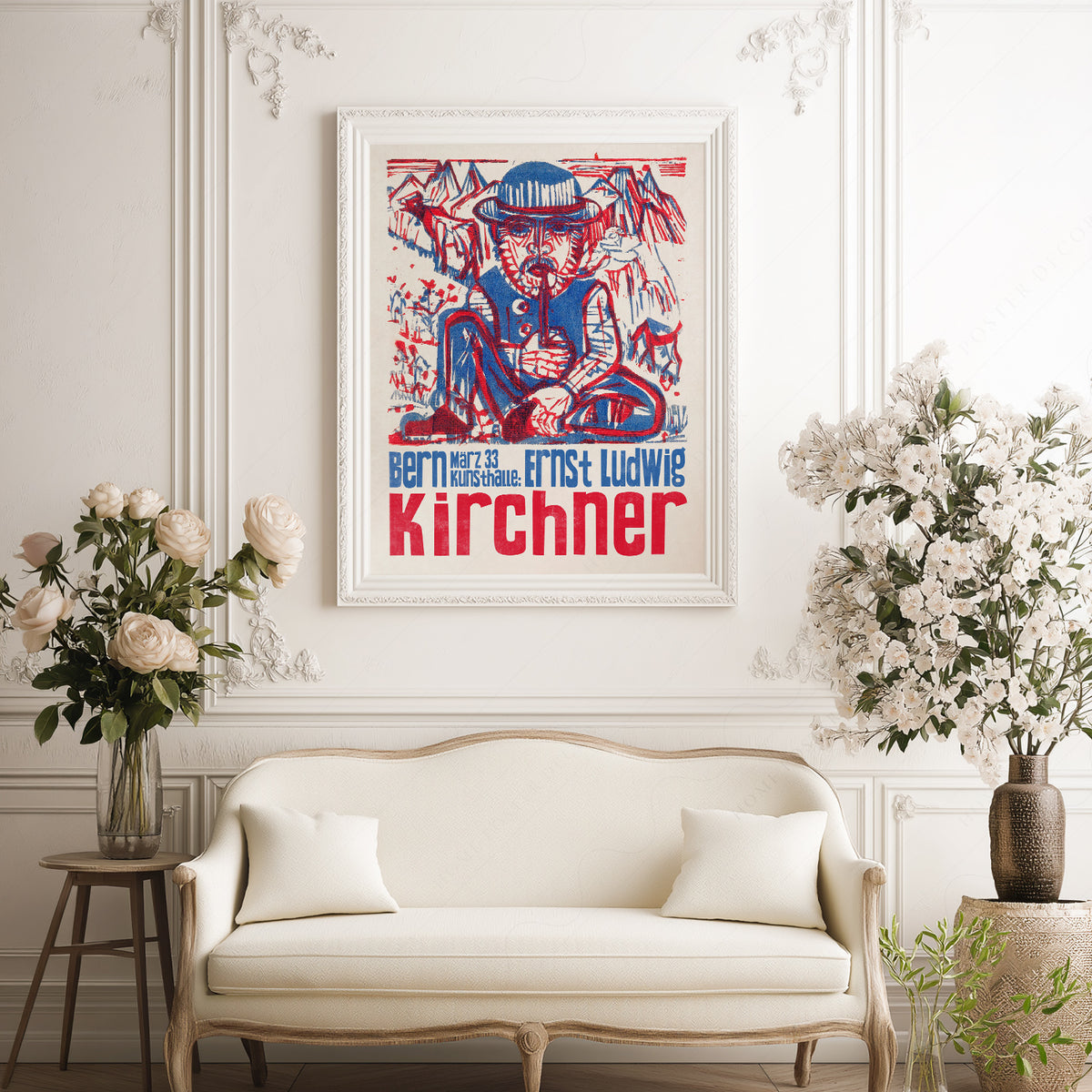 Ernst Ludwig Kirchner Exhibition Poster Print – Expressionist Wall Art – 48-03 — artwork preview 17