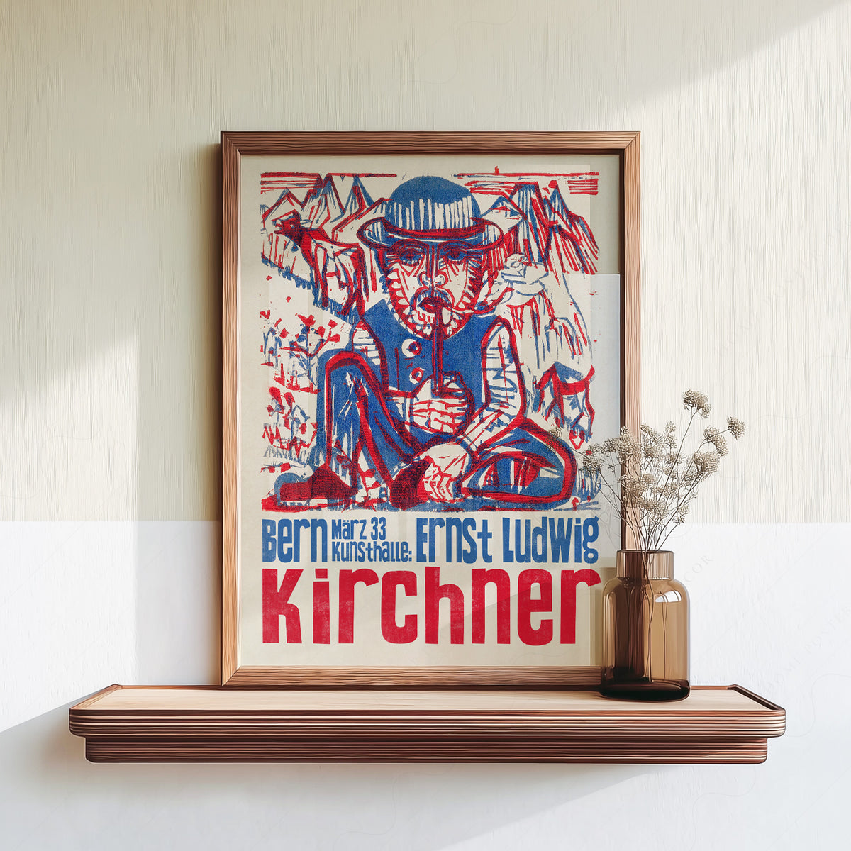 Ernst Ludwig Kirchner Exhibition Poster Print – Expressionist Wall Art – 48-03 — artwork preview 18