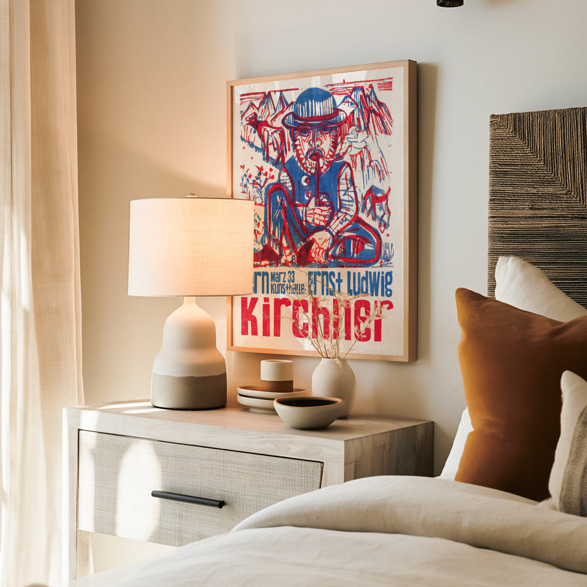 Ernst Ludwig Kirchner Exhibition Poster Print – Expressionist Wall Art – 48-03 — artwork preview 19