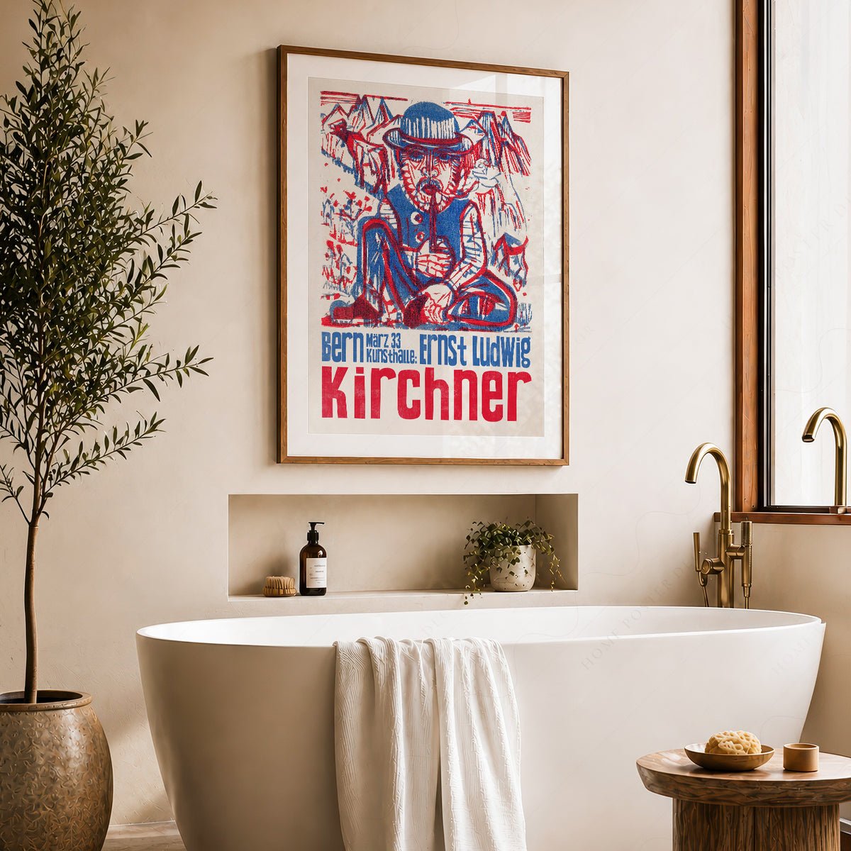 Ernst Ludwig Kirchner Exhibition Poster Print – Expressionist Wall Art – 48-03 — artwork preview 22