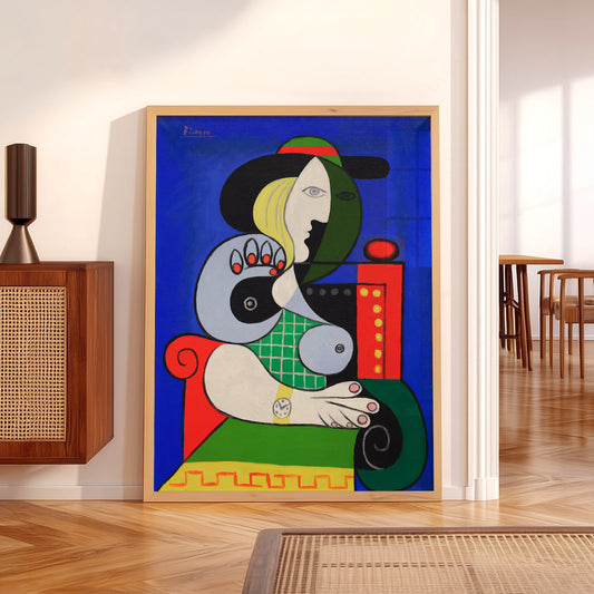 Pablo Picasso Woman with a Watch Art Print – Cubist Wall Art Poster — artwork preview 5