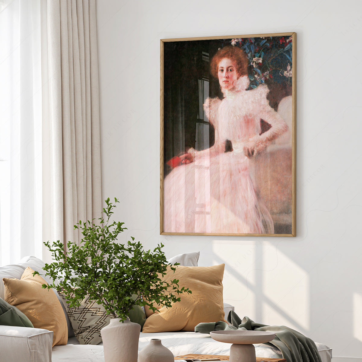 Gustav Klimt Portrait of Sonja Knips Art Print — artwork preview 6