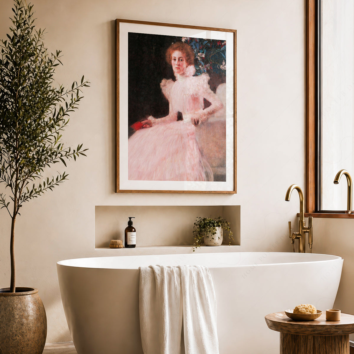Gustav Klimt Portrait of Sonja Knips Art Print — artwork preview 22