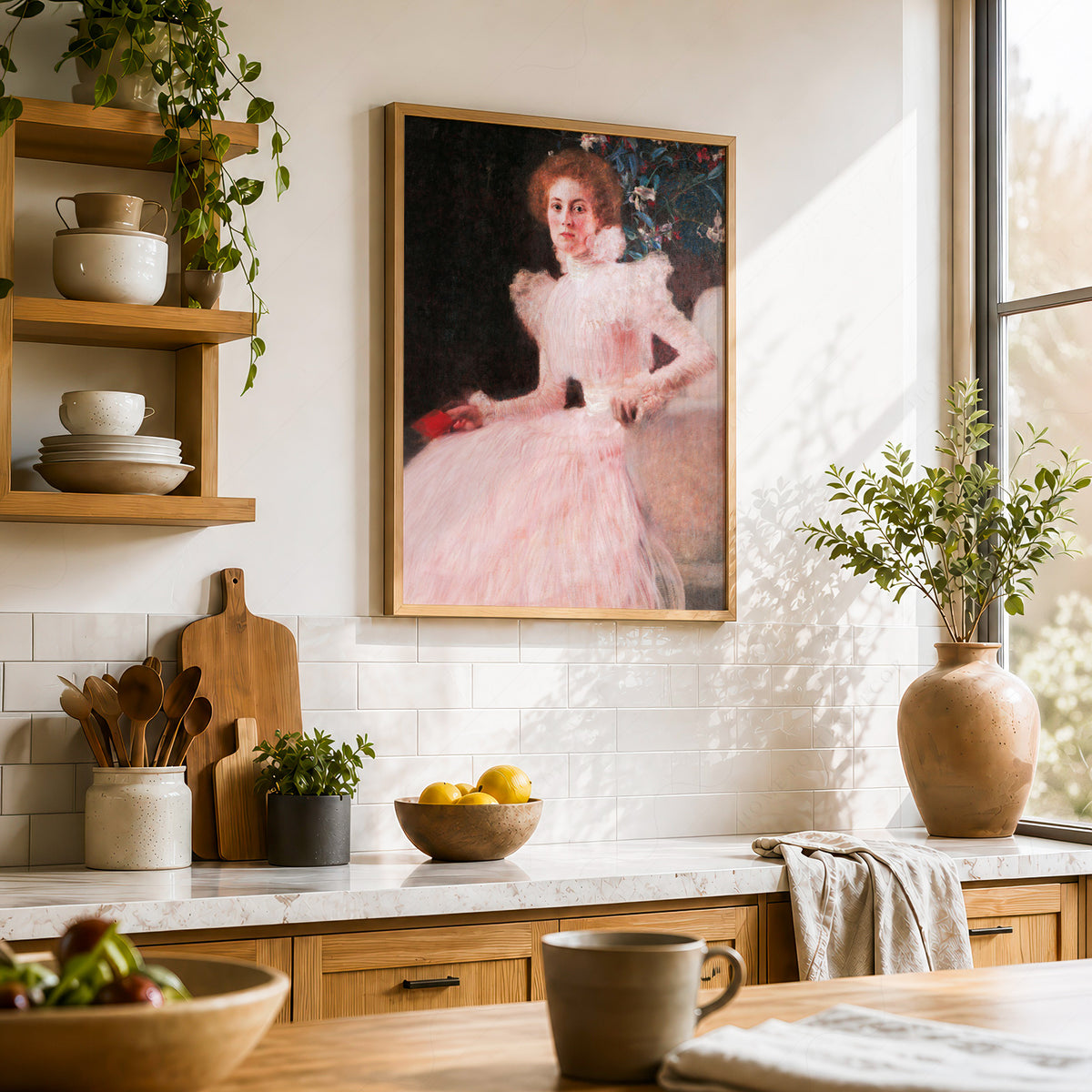 Gustav Klimt Portrait of Sonja Knips Art Print — artwork preview 23