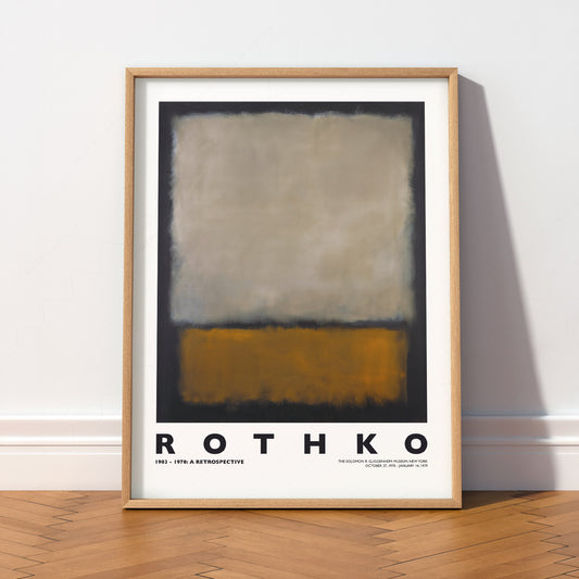 Mark Rothko Untitled Abstract Art Print – Color Field Wall Poster — artwork preview 2