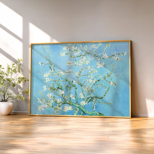 Van Gogh Almond Blossom Print – Famous Painting Wall Art Poster — artwork preview 2
