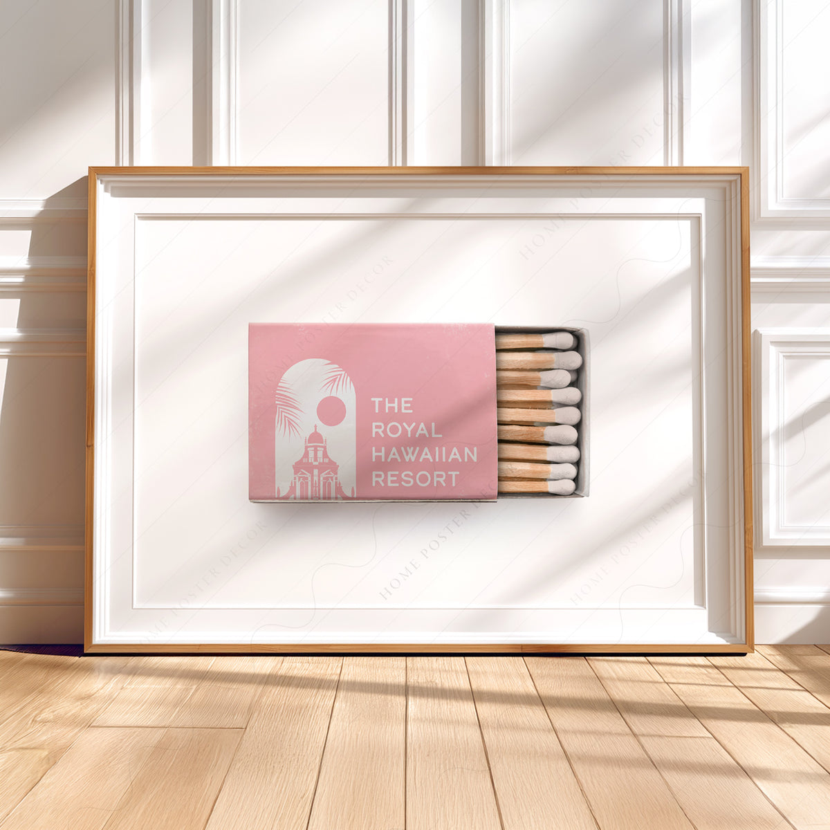 Royal Hawaiian Matchbox Art Print — artwork preview 5
