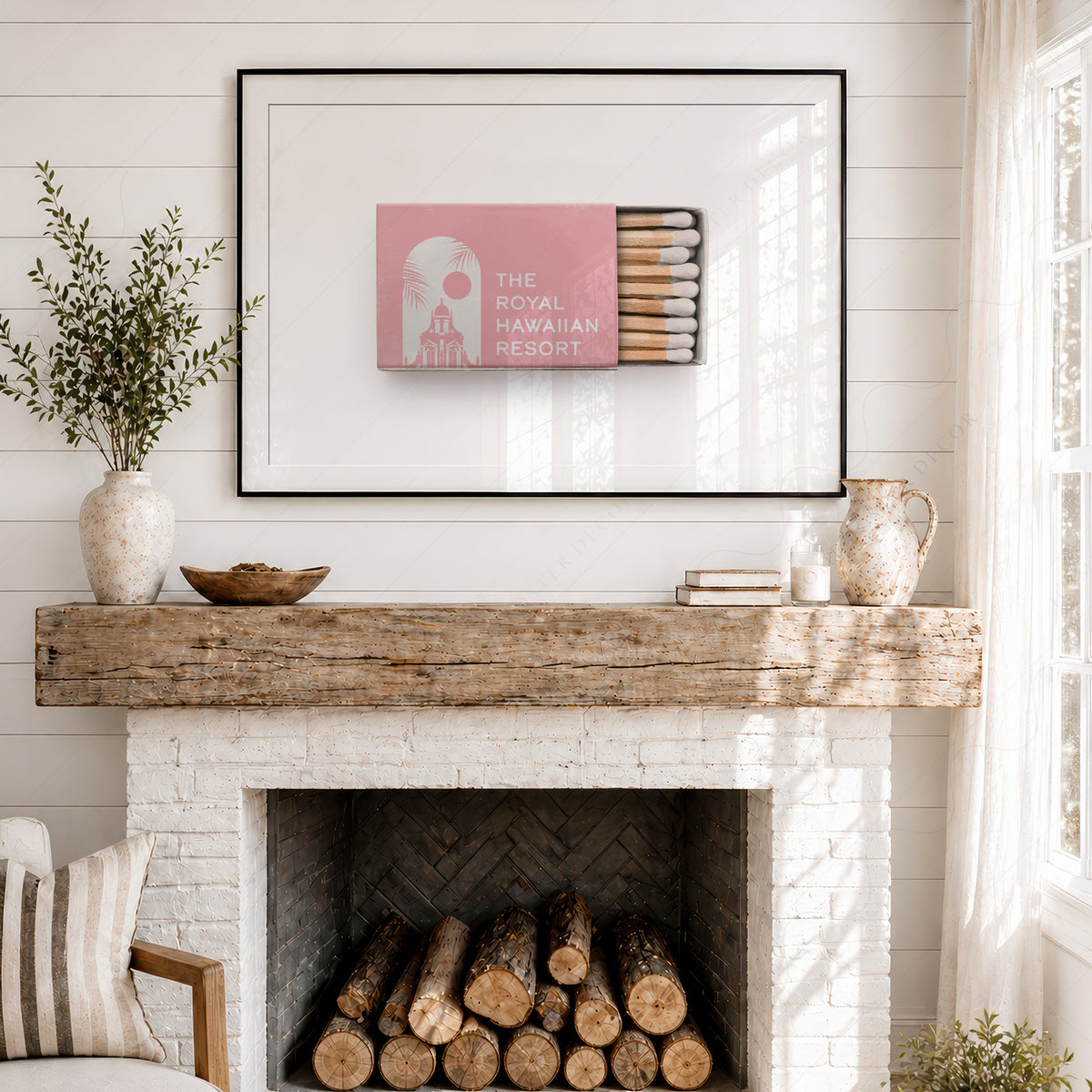 Royal Hawaiian Matchbox Art Print — artwork preview 18