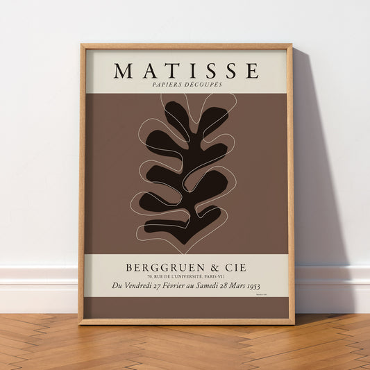 Henri Matisse Papiers Découpés Exhibition Poster – Modern Wall Art — artwork preview 2