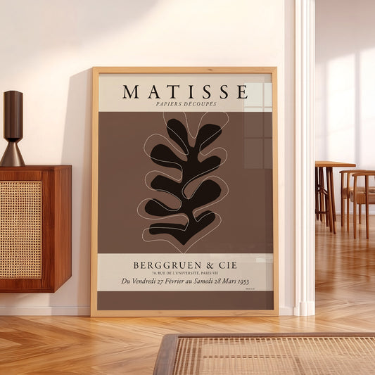 Henri Matisse Papiers Découpés Exhibition Poster – Modern Wall Art — artwork preview 5