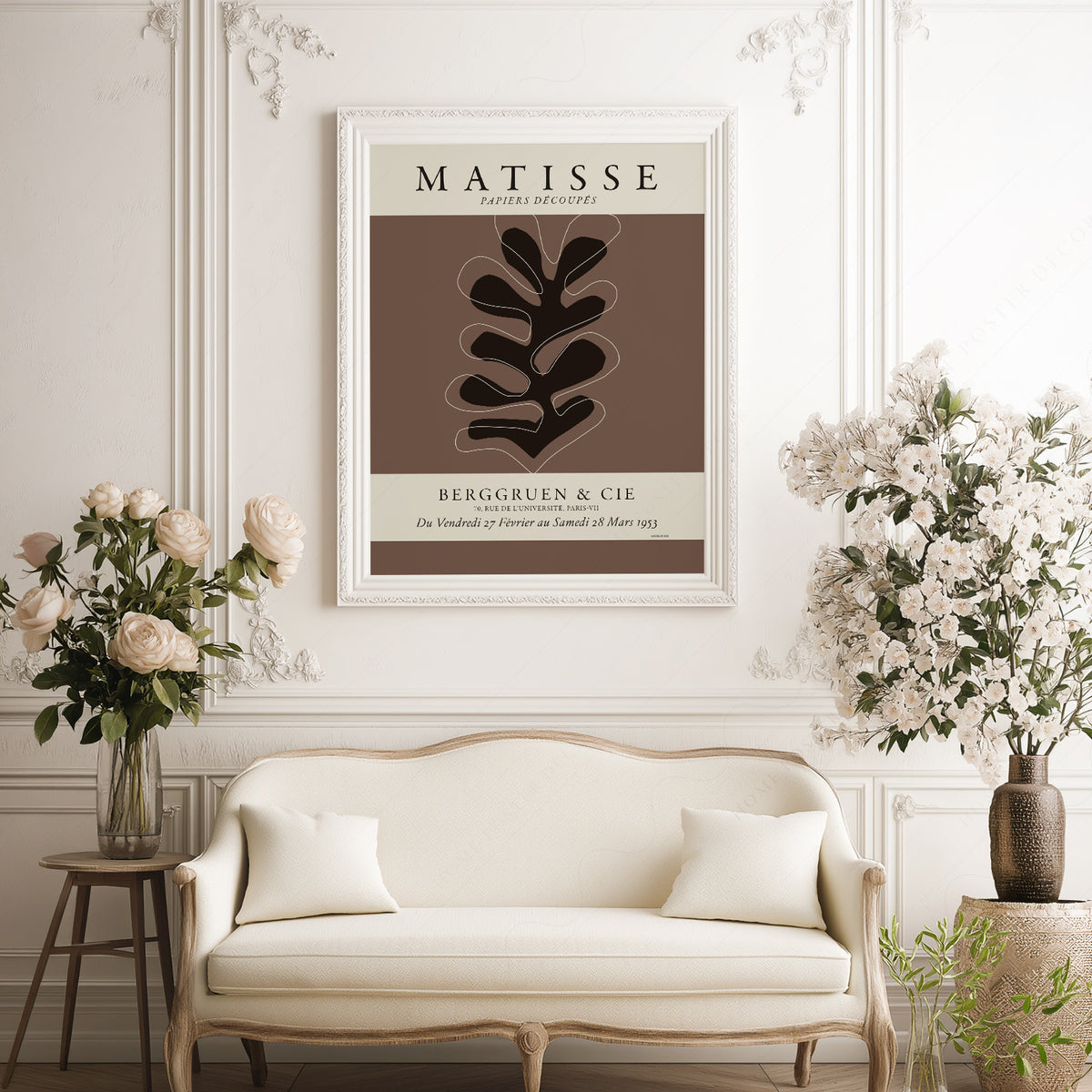 Henri Matisse Papiers Découpés Exhibition Poster – Modern Wall Art — artwork preview 17