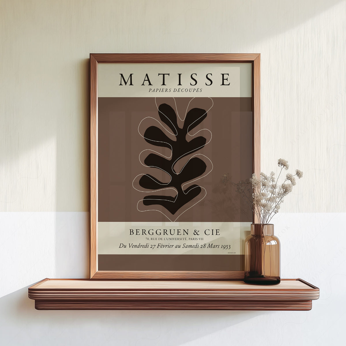 Henri Matisse Papiers Découpés Exhibition Poster – Modern Wall Art — artwork preview 18
