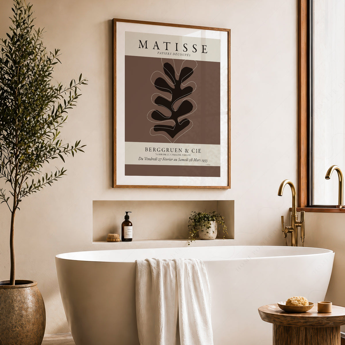 Henri Matisse Papiers Découpés Exhibition Poster – Modern Wall Art — artwork preview 22