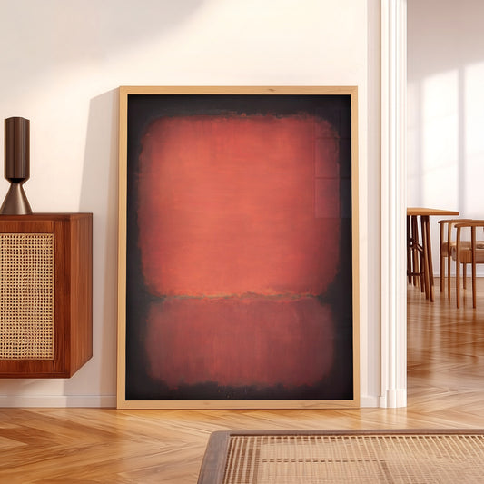 Mark Rothko Untitled Red and Black Art Print – Abstract Wall Poster — artwork preview 5