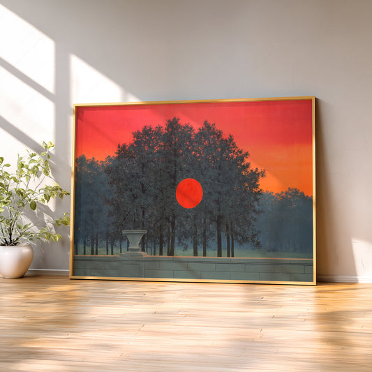 René Magritte The Banquet Art Print – Surrealist Wall Art Poster — artwork preview 2