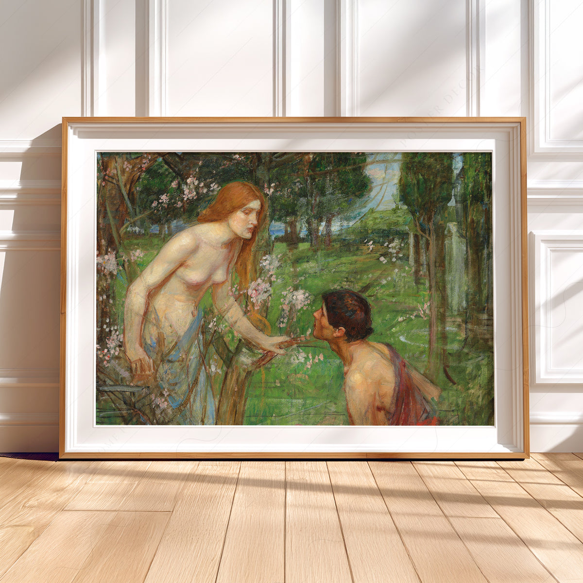 John William Waterhouse Woodland Figures Study Art Print — artwork preview 5