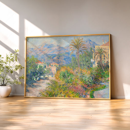 Claude Monet - Strada Romana at Bordighera — artwork preview 2