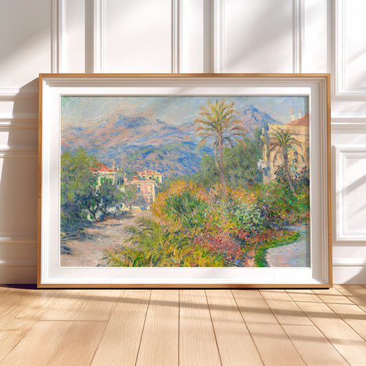 Claude Monet - Strada Romana at Bordighera — artwork preview 5