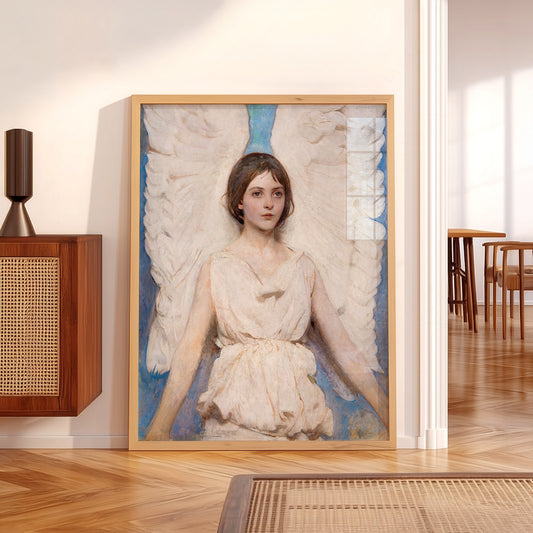 Abbott Handerson Thayer Angel Portrait Art Print — artwork preview 5