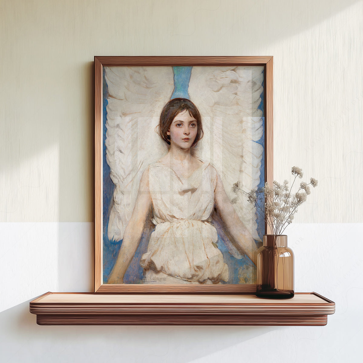 Abbott Handerson Thayer Angel Portrait Art Print — artwork preview 18