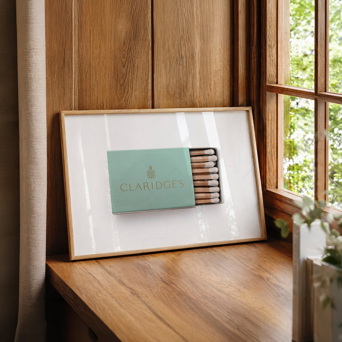 Claridge's Matchbox Art Print — artwork preview 22