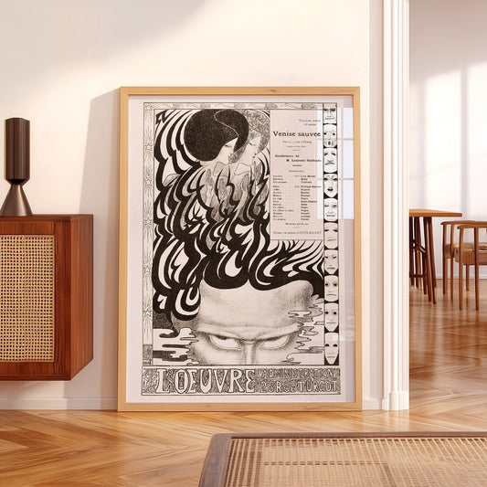 Jan Toorop Flowing Lines Exhibition Poster Art Print — artwork preview 5