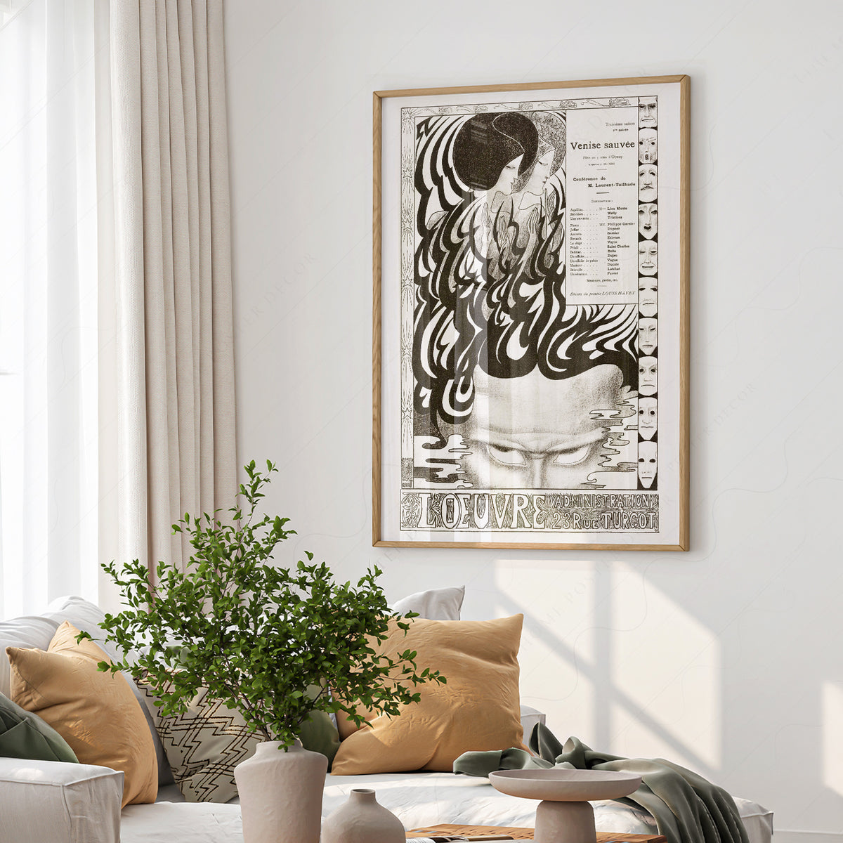 Jan Toorop Flowing Lines Exhibition Poster Art Print — artwork preview 6