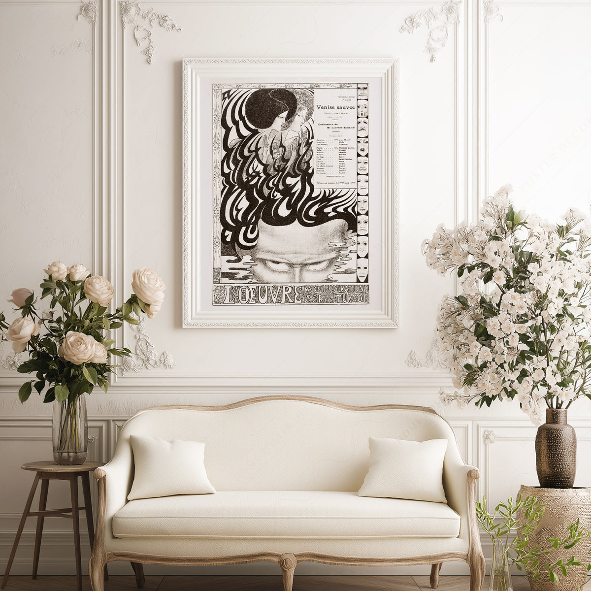 Jan Toorop Flowing Lines Exhibition Poster Art Print — artwork preview 17