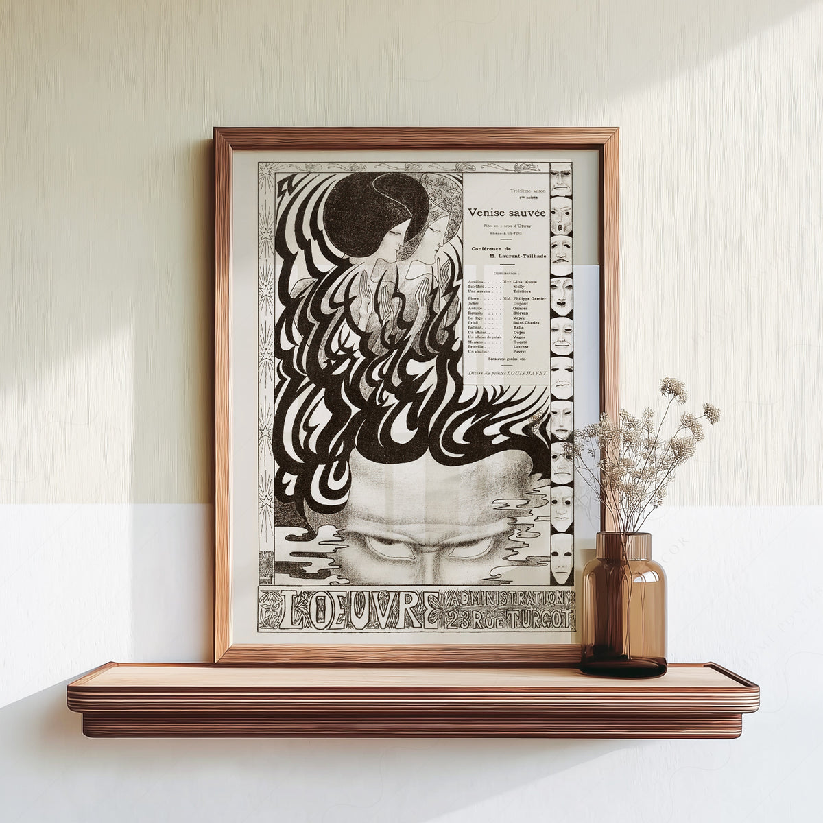 Jan Toorop Flowing Lines Exhibition Poster Art Print — artwork preview 18