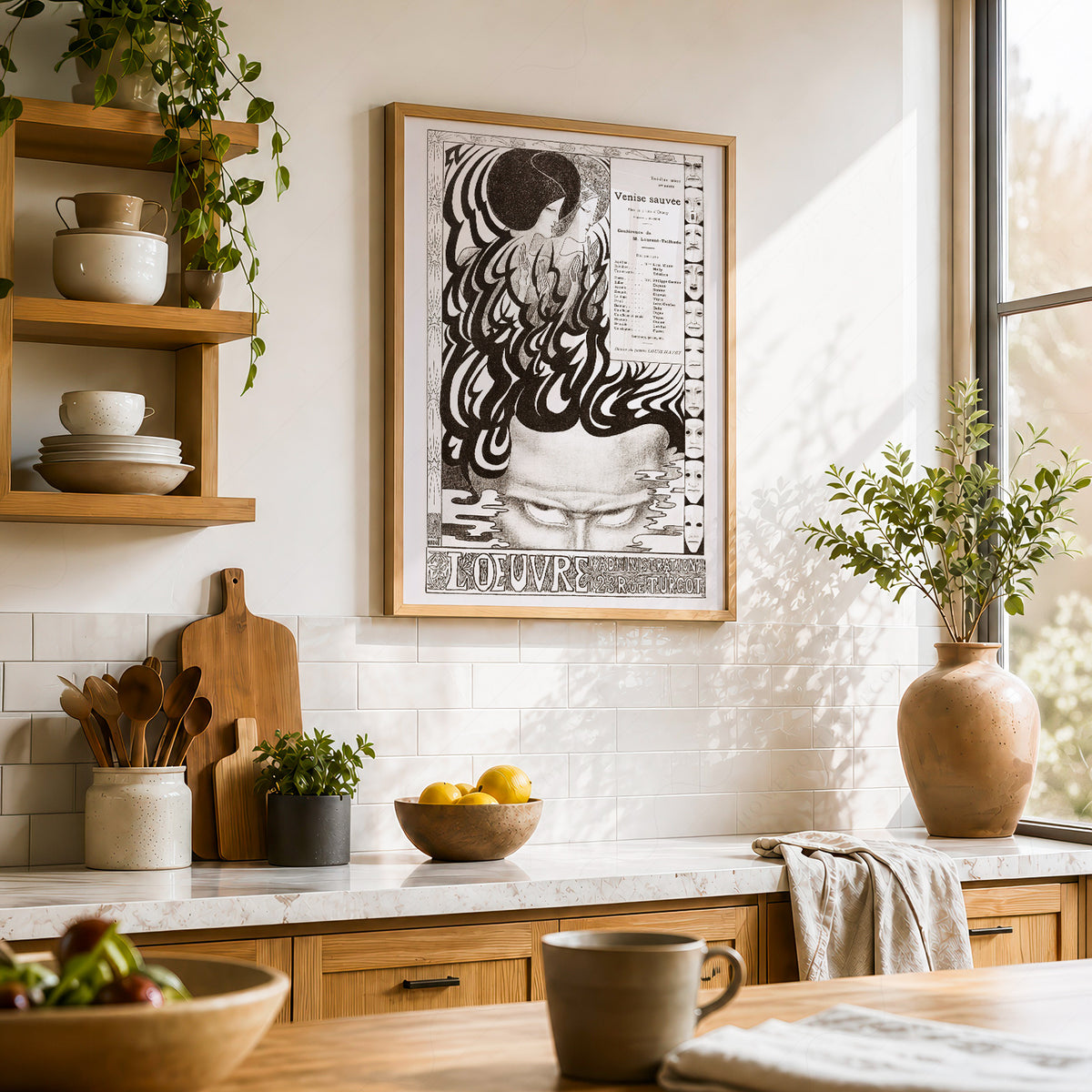 Jan Toorop Flowing Lines Exhibition Poster Art Print — artwork preview 23