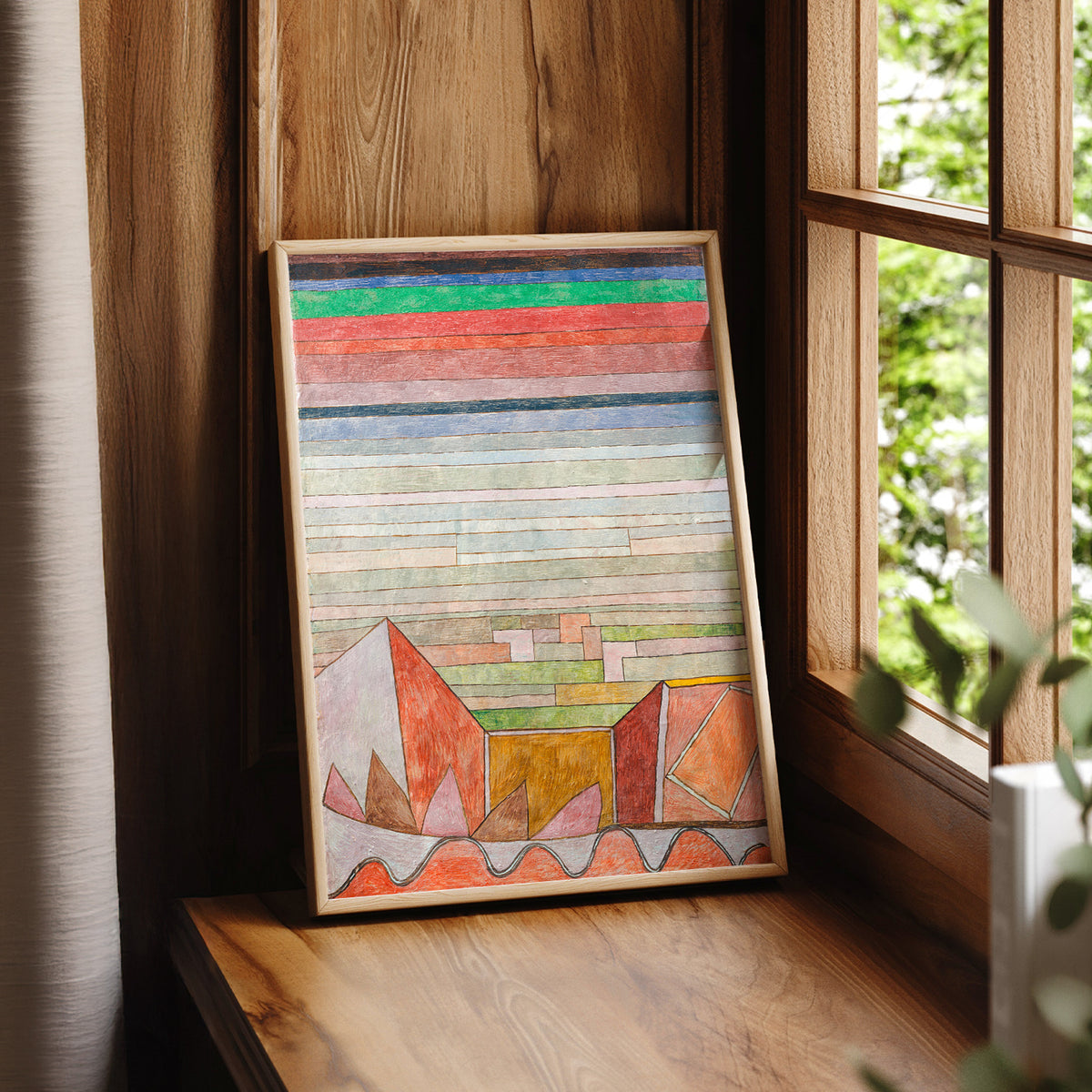 Paul Klee View into the Fertile Country Art Print — artwork preview 7