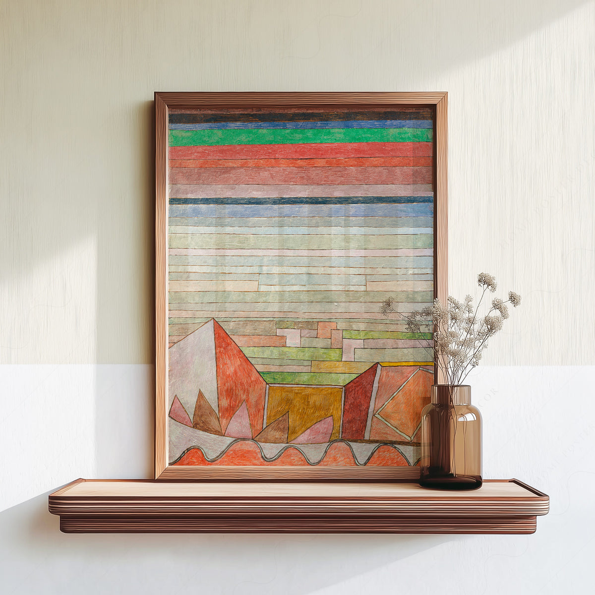 Paul Klee View into the Fertile Country Art Print — artwork preview 18