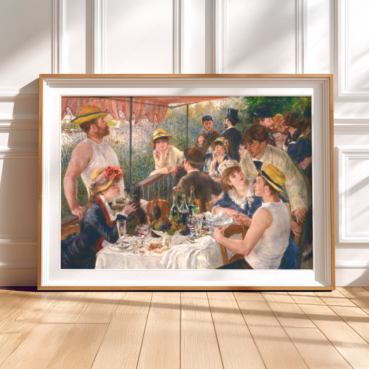 Pierre-Auguste Renoir Luncheon of the Boating Party Art Print — artwork preview 5