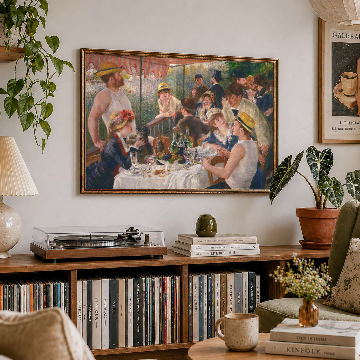 Pierre-Auguste Renoir Luncheon of the Boating Party Art Print — artwork preview 19
