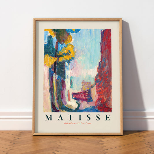 Henri Matisse Arcueil Exhibition Poster – Museum Wall Art Print — artwork preview 2