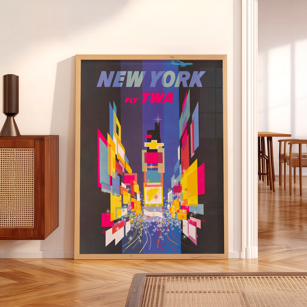 David Klein New York Travel Poster Art Print — artwork preview 5