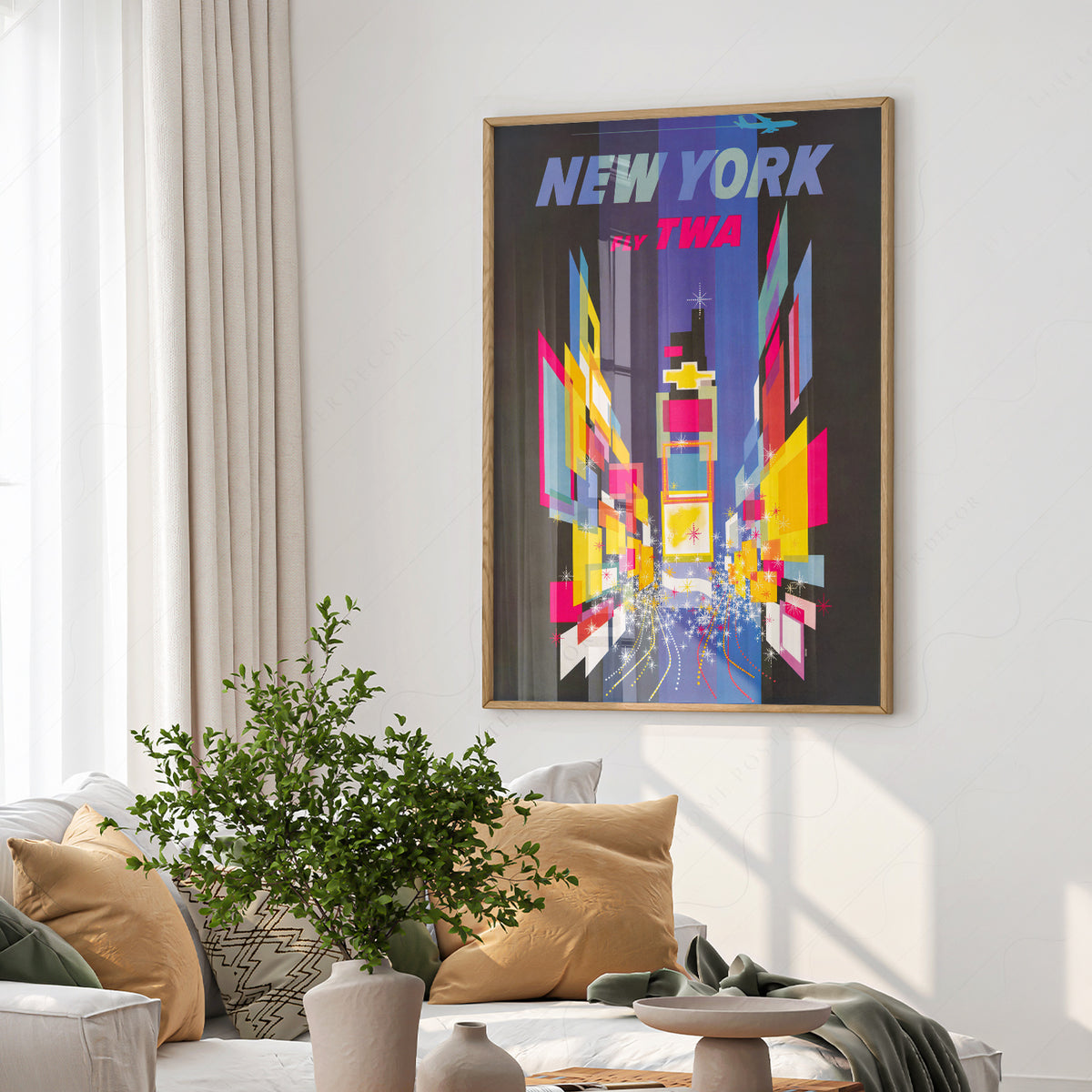 David Klein New York Travel Poster Art Print — artwork preview 6