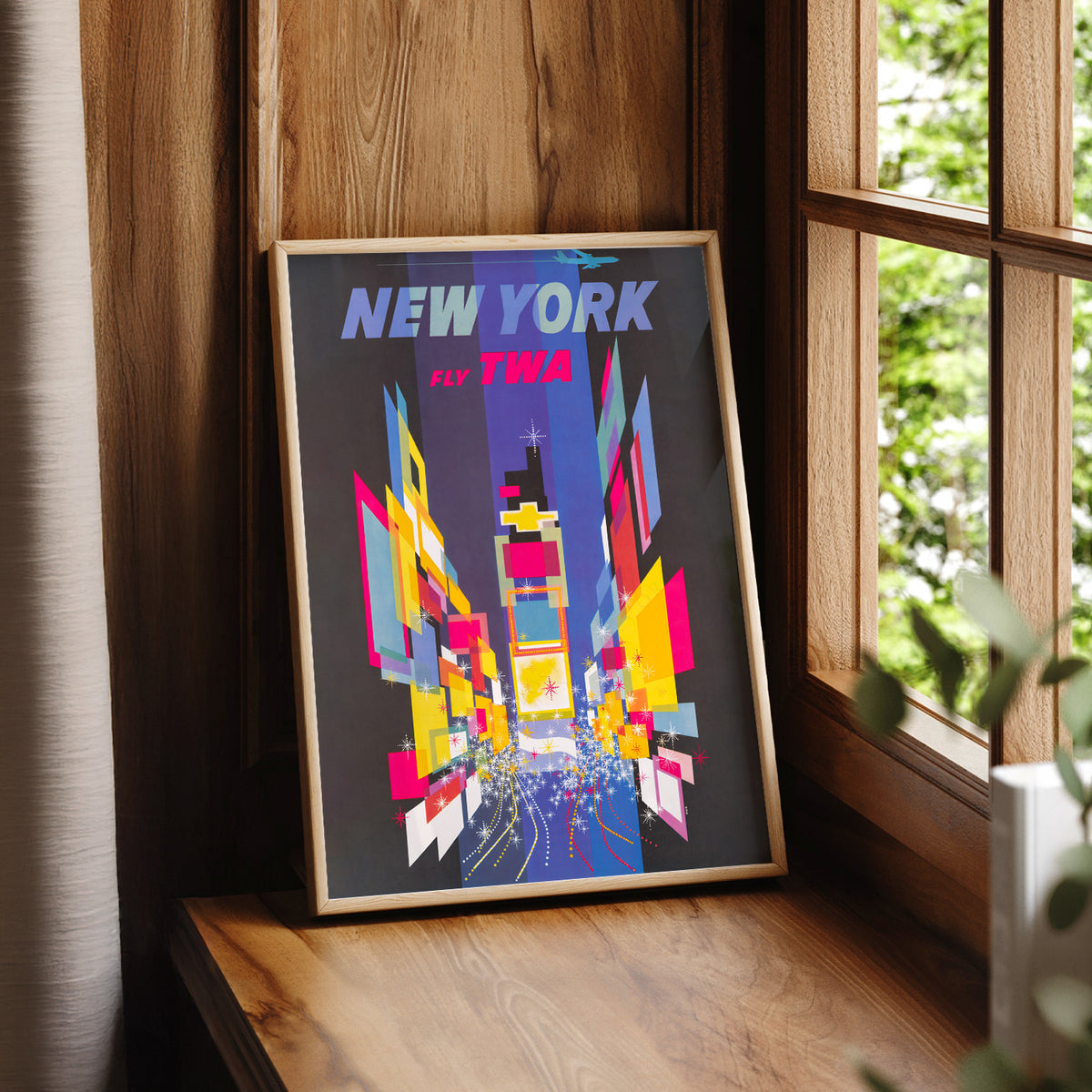 David Klein New York Travel Poster Art Print — artwork preview 7