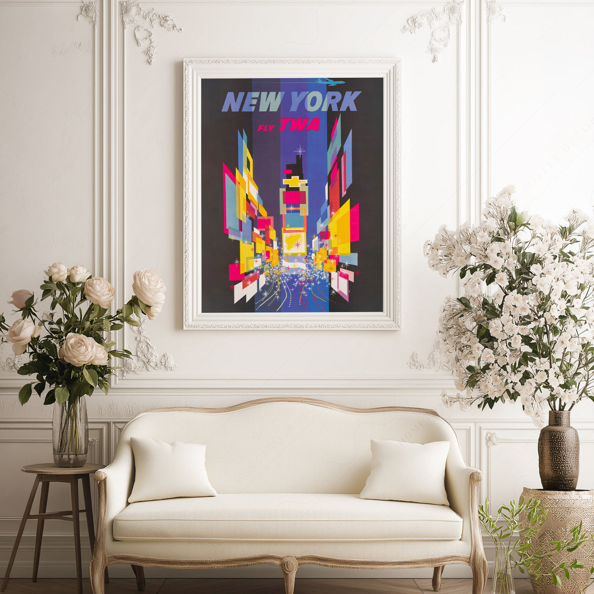 David Klein New York Travel Poster Art Print — artwork preview 17
