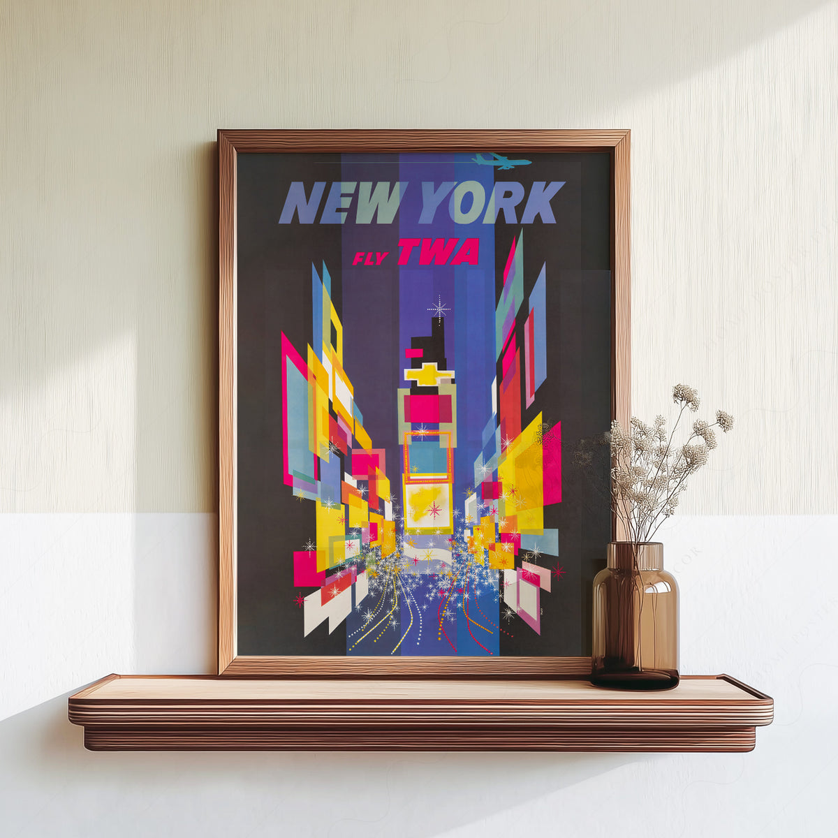 David Klein New York Travel Poster Art Print — artwork preview 18