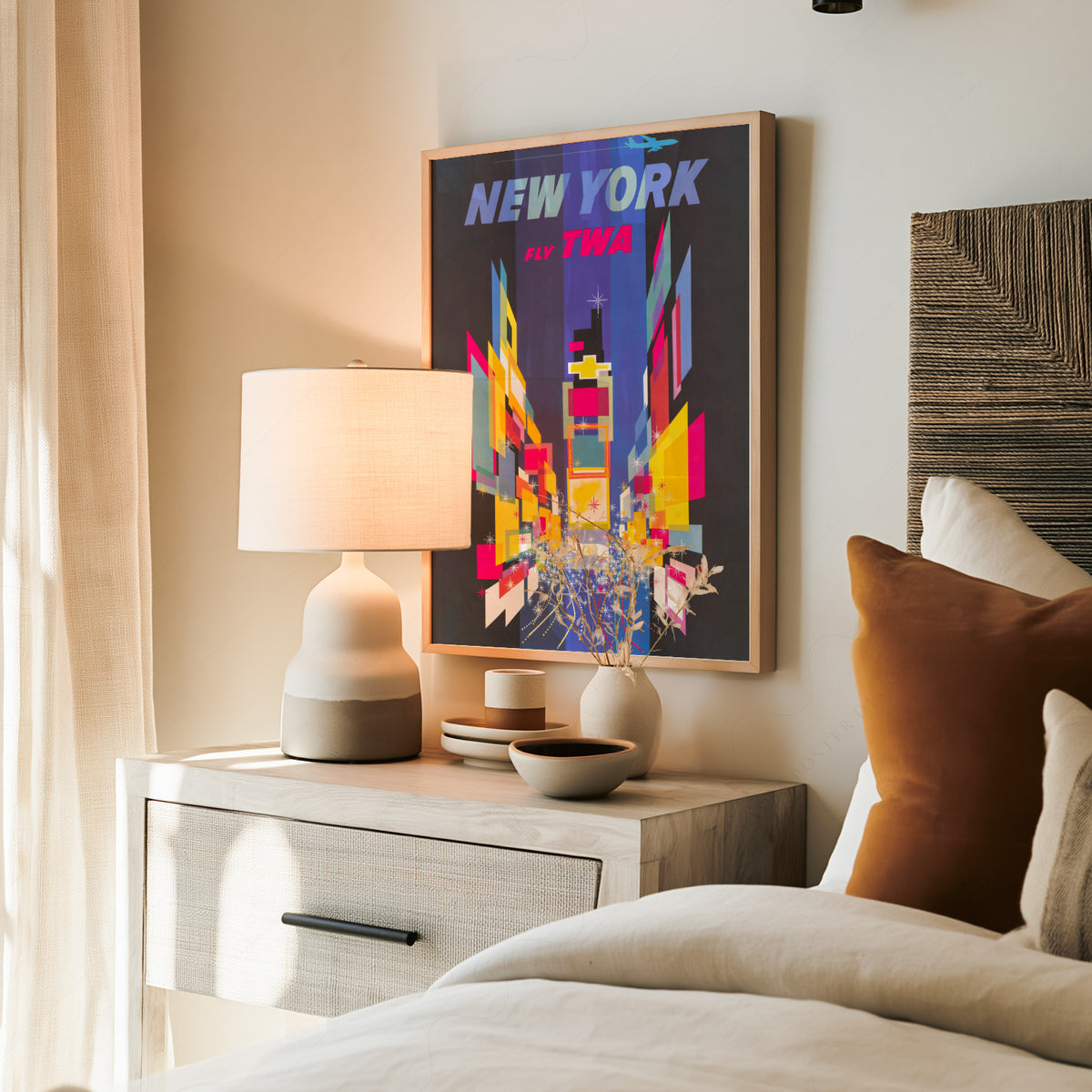 David Klein New York Travel Poster Art Print — artwork preview 19