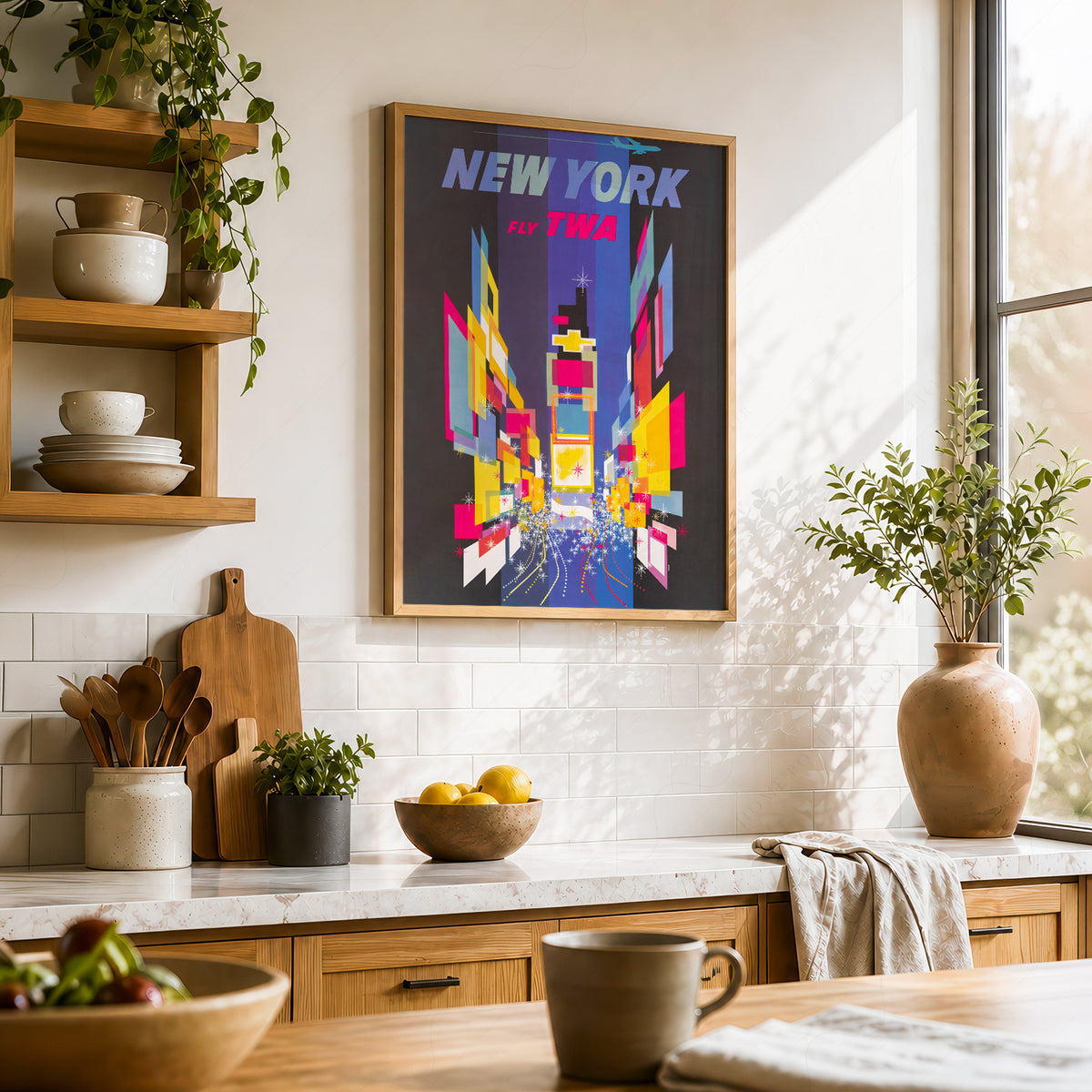 David Klein New York Travel Poster Art Print — artwork preview 23