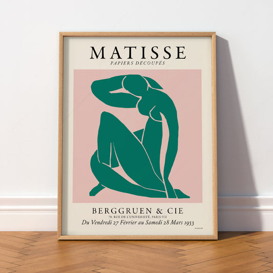 Henri Matisse Papiers Découpés Exhibition Print – Modern Wall Art Poster — artwork preview 2