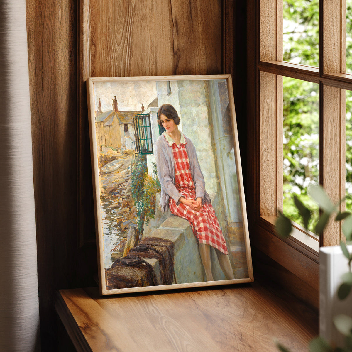 William Henry Margetson A Lass That Loved a Sailor Art Print — artwork preview 7
