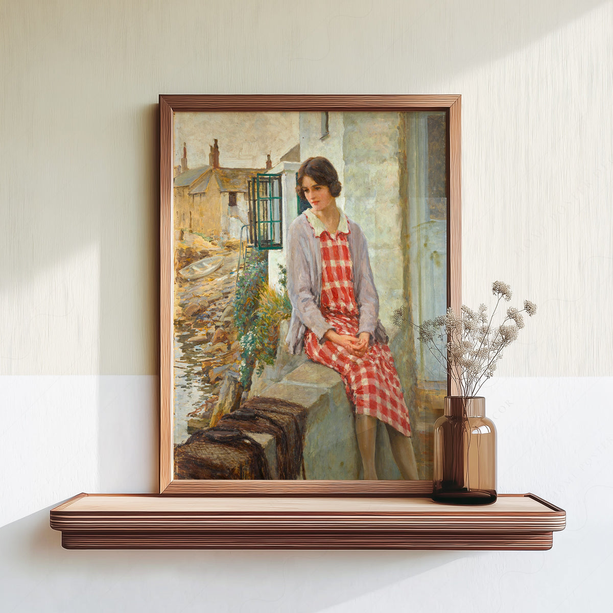 William Henry Margetson A Lass That Loved a Sailor Art Print — artwork preview 18