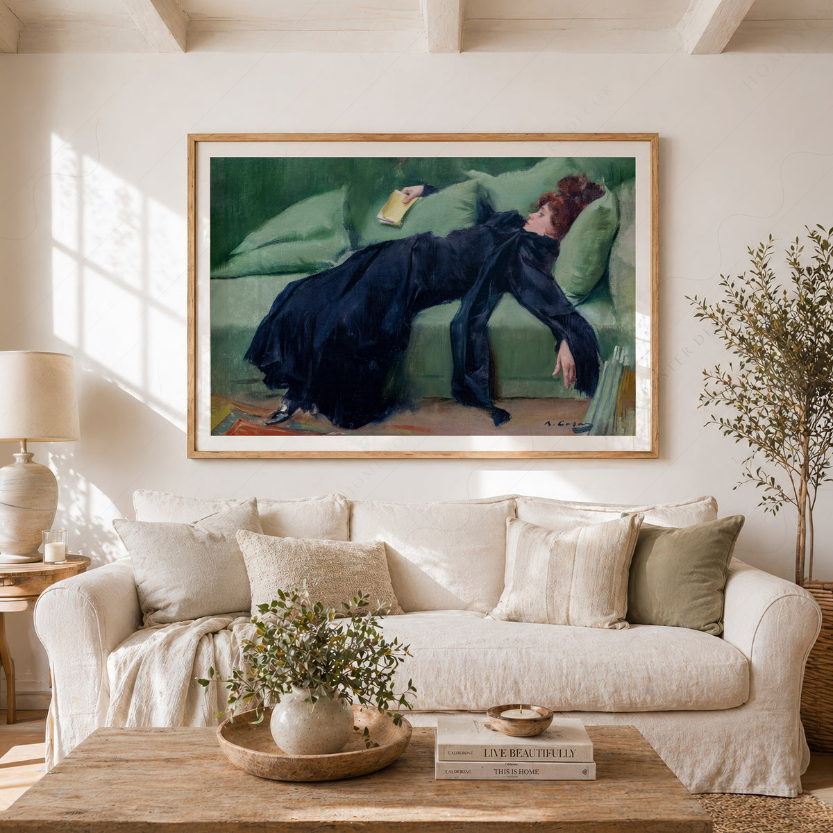Ramon Casas Decadent Young Woman After the Dance Print – Belle Époque Art — artwork preview 23